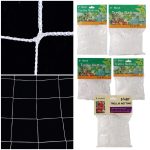 Heavy-Duty White Plant Trellis Netting – Multi-Use Polyester Support for Climbing Vines & Hydroponic Gardening