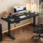 Height Adjustable Electric Desk – Motorized Sit-Stand Computer Table for Home Office & Gaming